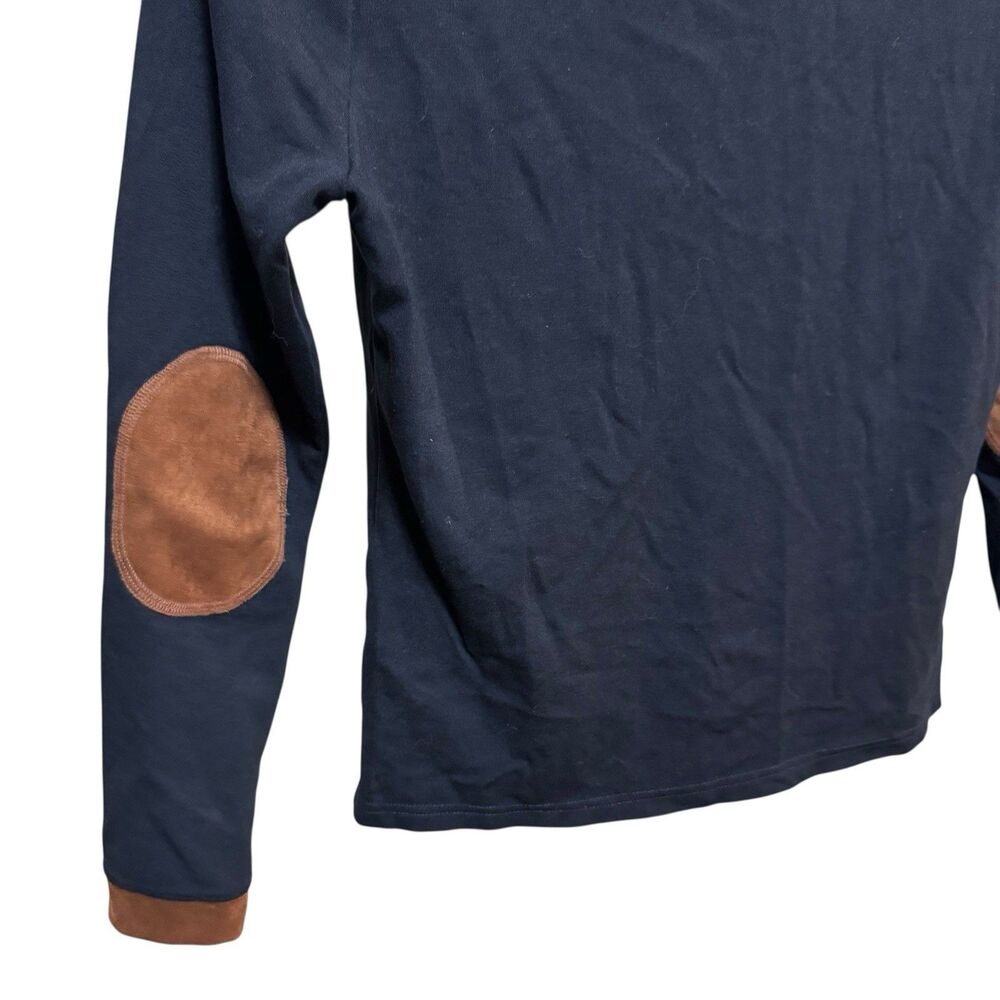 Arista Equestrian Women's Quintessential V-Neck Navy Blue Brown Small‎ Horse - Picture 6 of 12
